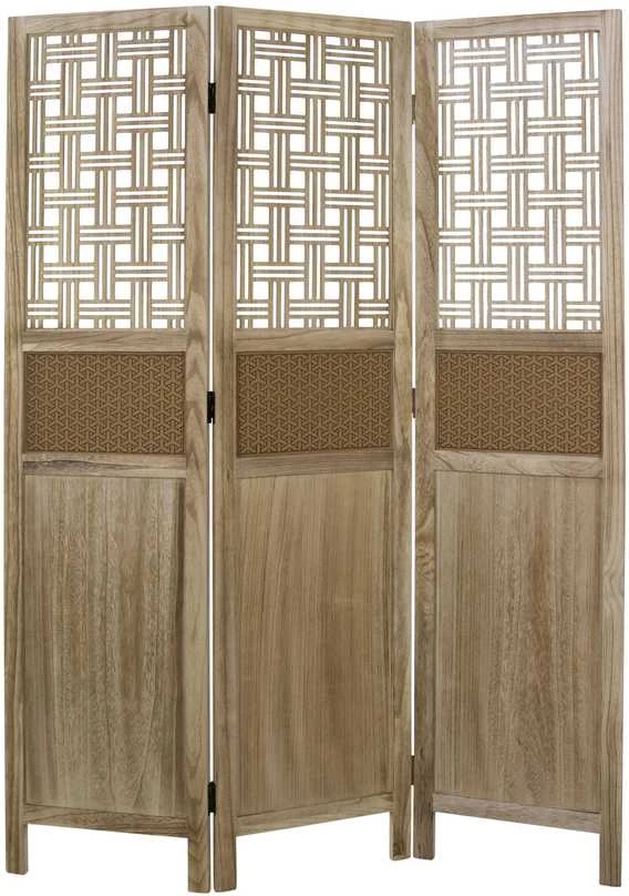 Homestyle4U Kambario pertvara, 120x1,7x170 cm, ruda