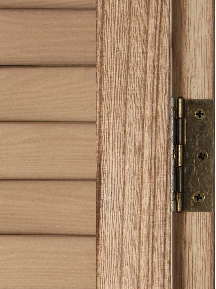 Homestyle4U Kambario pertvara, 120x2x170 cm, ruda