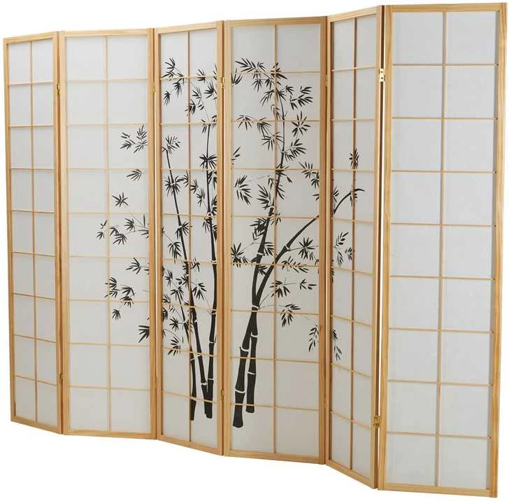 Homestyle4U Kambario pertvara, 263x2x179 cm, smėlio spalvos