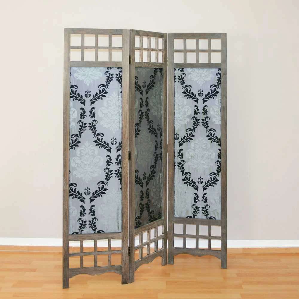 Homestyle4U Kambario pertvara, 120x2x170 cm, ruda