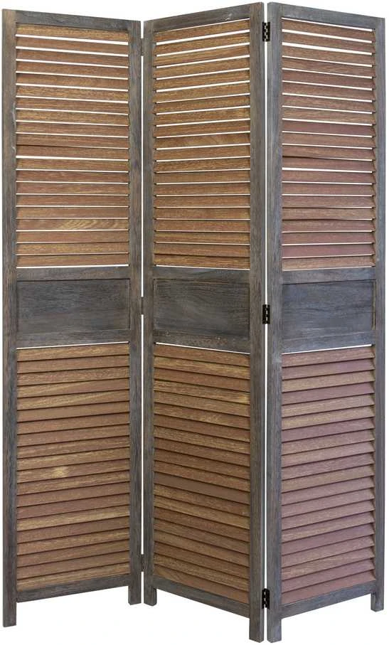 Homestyle4U Kambario pertvara, 120x2x170 cm, ruda