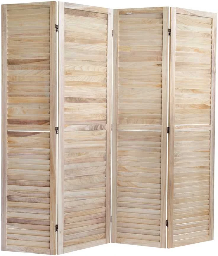 Homestyle4U Kambario pertvara, 160x2x170 cm, ruda