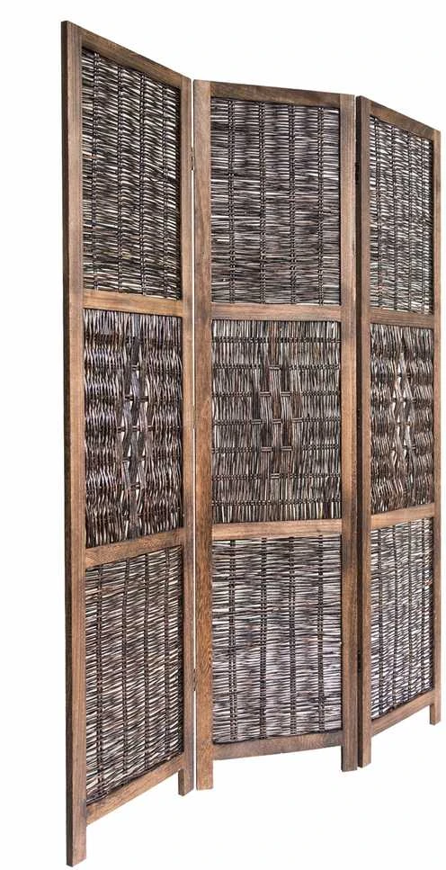 Homestyle4U Kambario pertvara, 120x2x170 cm, ruda