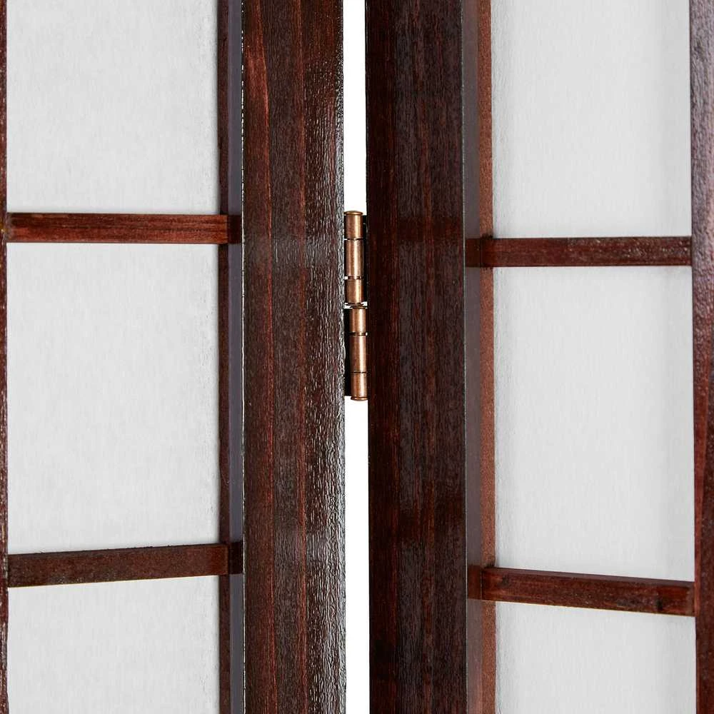 Homestyle4U Kambario pertvara, 132x2.2x175 cm, ruda