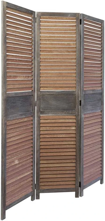 Homestyle4U Kambario pertvara, 120x2x170 cm, ruda