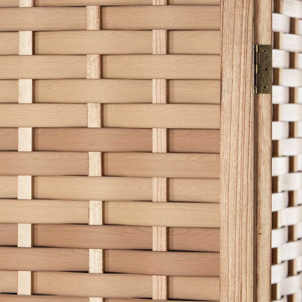 Homestyle4U Kambario pertvara, 120x2,2x170 cm, ruda