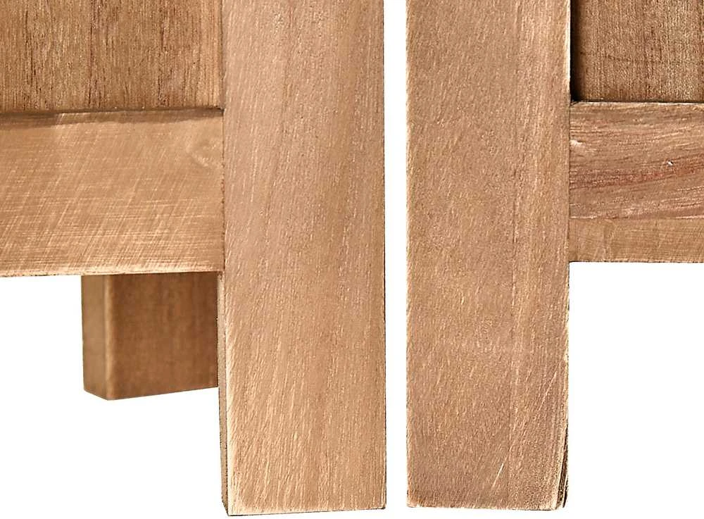 Homestyle4U Kambario pertvara, 120x2,2x170 cm, ruda