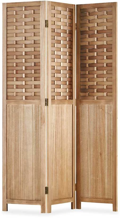 Homestyle4U Kambario pertvara, 120x2,2x170 cm, ruda