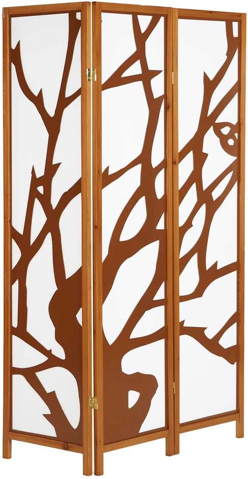 Homestyle4U Kambario pertvara, 130x2.2x175 cm, ruda
