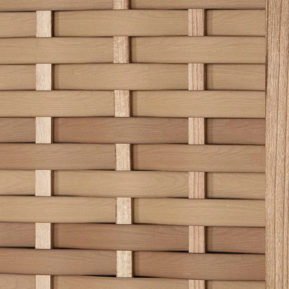 Homestyle4U Kambario pertvara, 120x2x170 cm, ruda