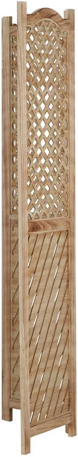 Homestyle4U Kambario pertvara, 120x2x170 cm, ruda