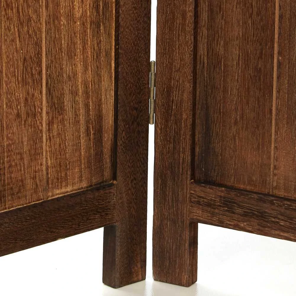 Homestyle4U Kambario pertvara, 120x2x170 cm, ruda