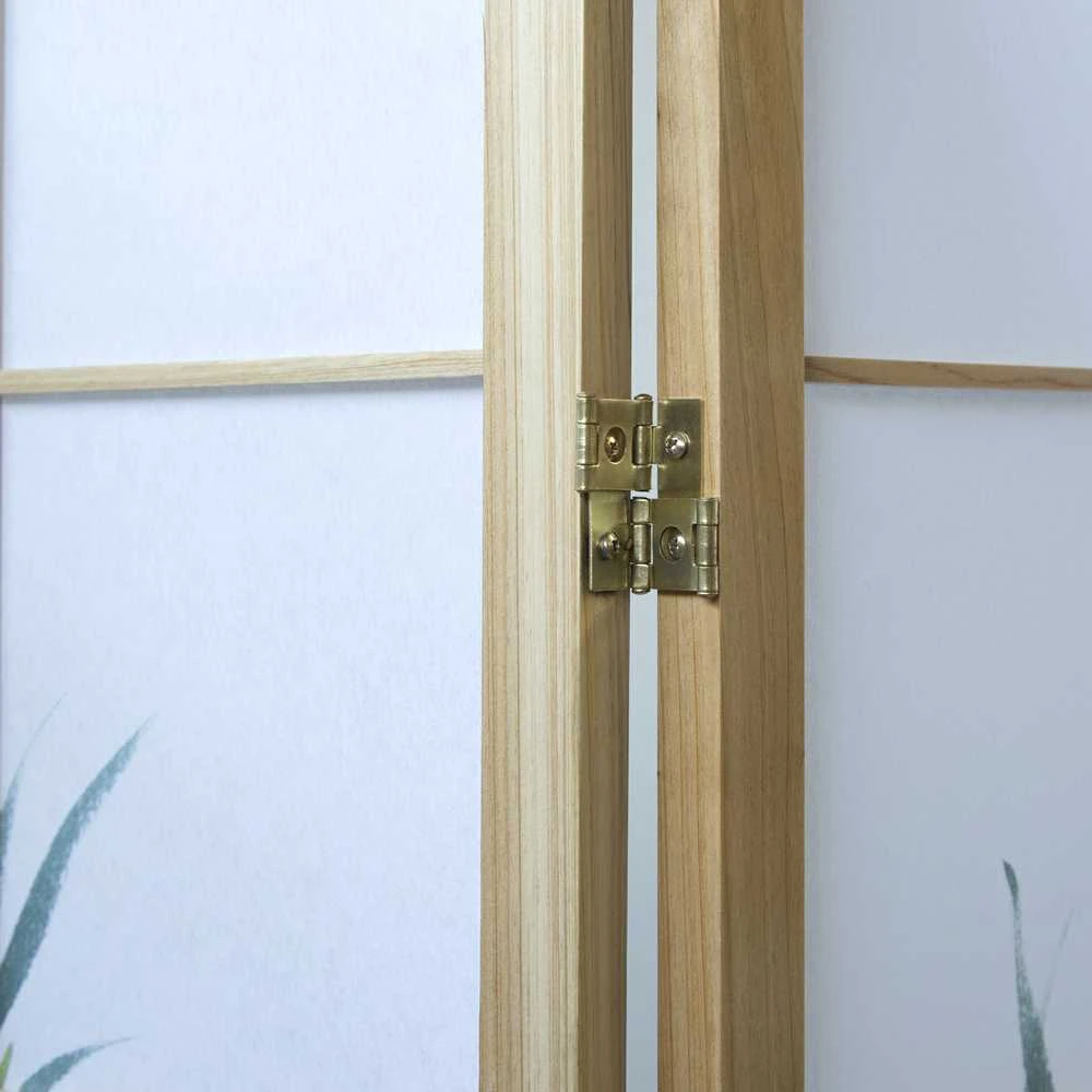 Homestyle4U Kambario pertvara, 132x2.2x175 cm, ruda