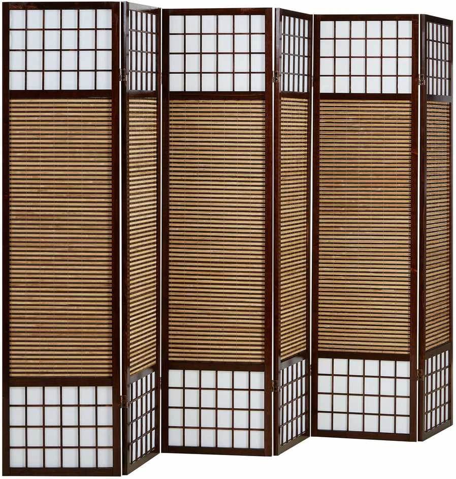 Homestyle4U Kambario pertvara, 264x2.2x175 cm, ruda