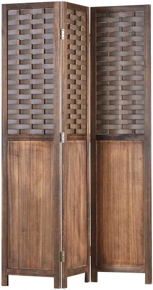 Homestyle4U Kambario pertvara, 120x2.2x170 cm, ruda