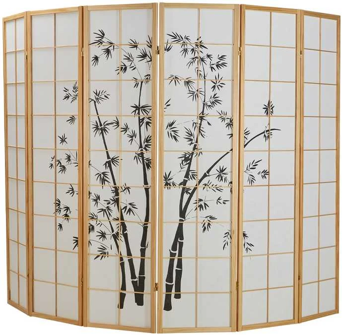 Homestyle4U Kambario pertvara, 263x2x179 cm, smėlio spalvos