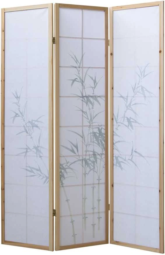 Homestyle4U Kambario pertvara, 132x2.2x175 cm, ruda