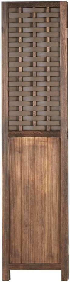 Homestyle4U Kambario pertvara, 120x2.2x170 cm, ruda