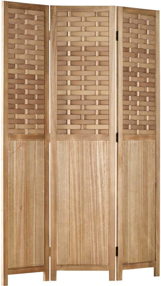 Homestyle4U Kambario pertvara, 120x2,2x170 cm, ruda