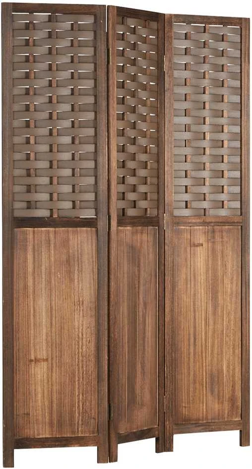 Homestyle4U Kambario pertvara, 120x2.2x170 cm, ruda