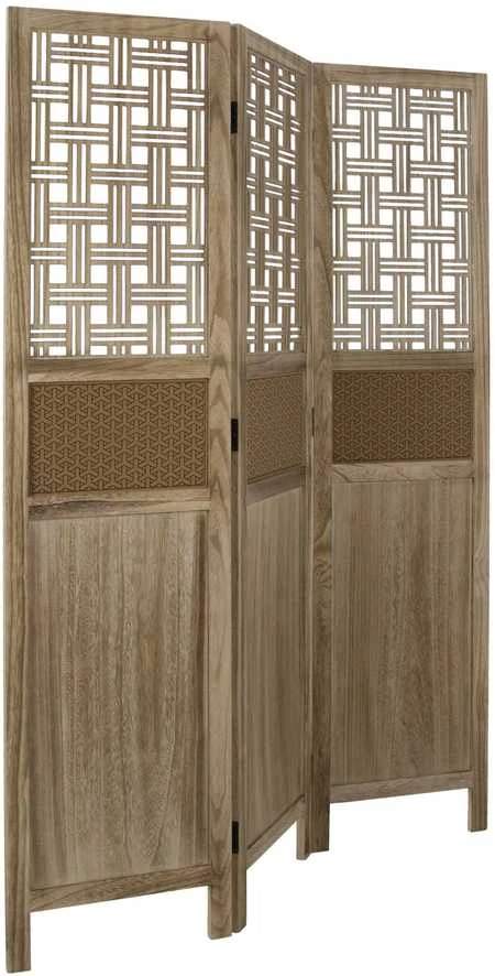 Homestyle4U Kambario pertvara, 120x1,7x170 cm, ruda
