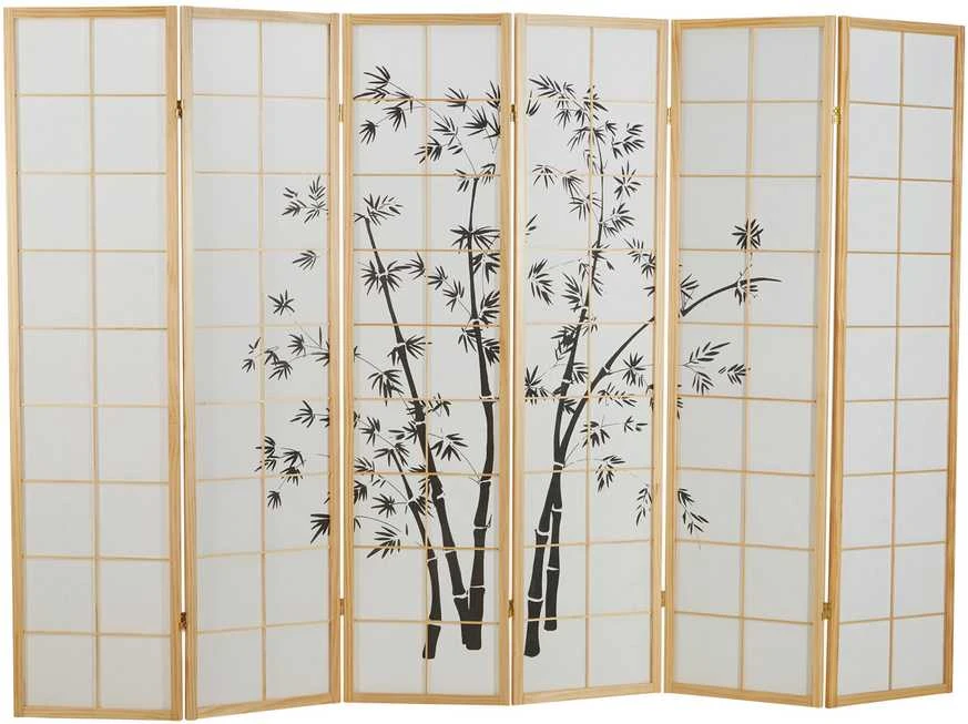 Homestyle4U Kambario pertvara, 263x2x179 cm, smėlio spalvos