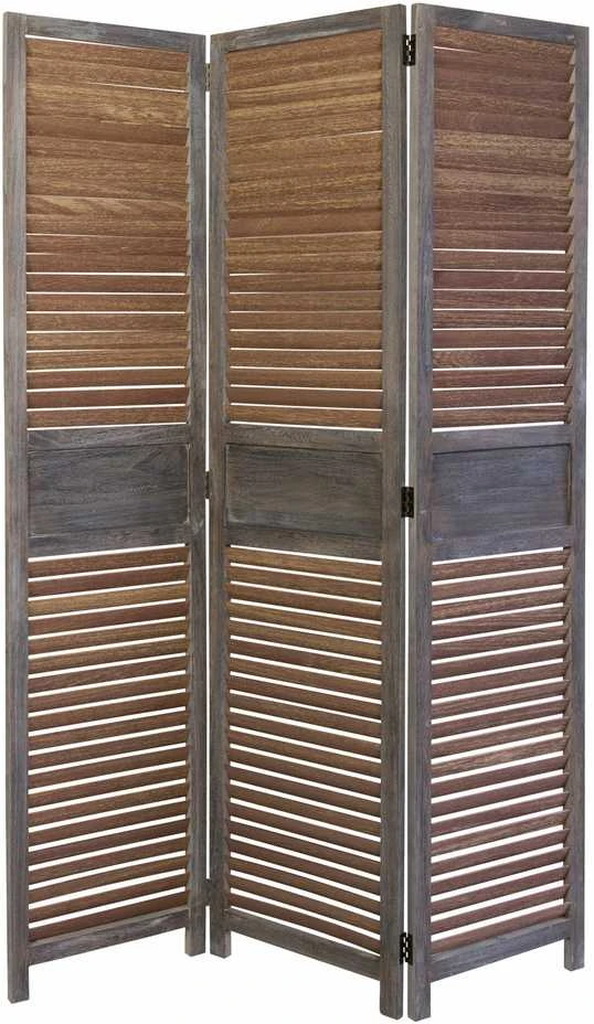 Homestyle4U Kambario pertvara, 120x2x170 cm, ruda