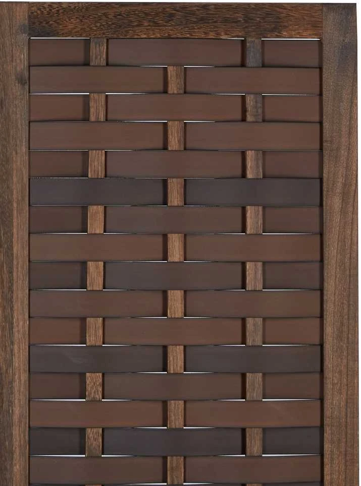 Homestyle4U Kambario pertvara, 120x2x170 cm, ruda