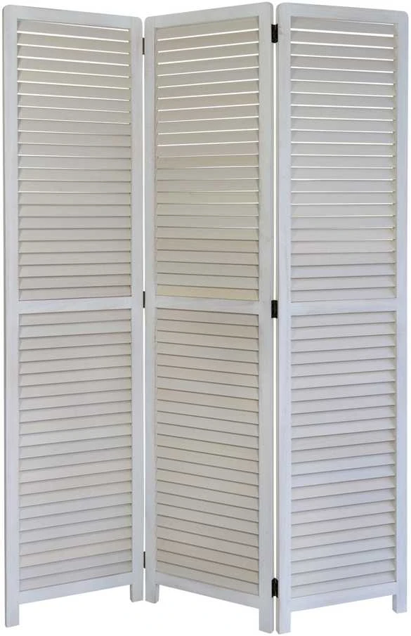Homestyle4U Kambario pertvara, 120x2.2x170 cm, balta