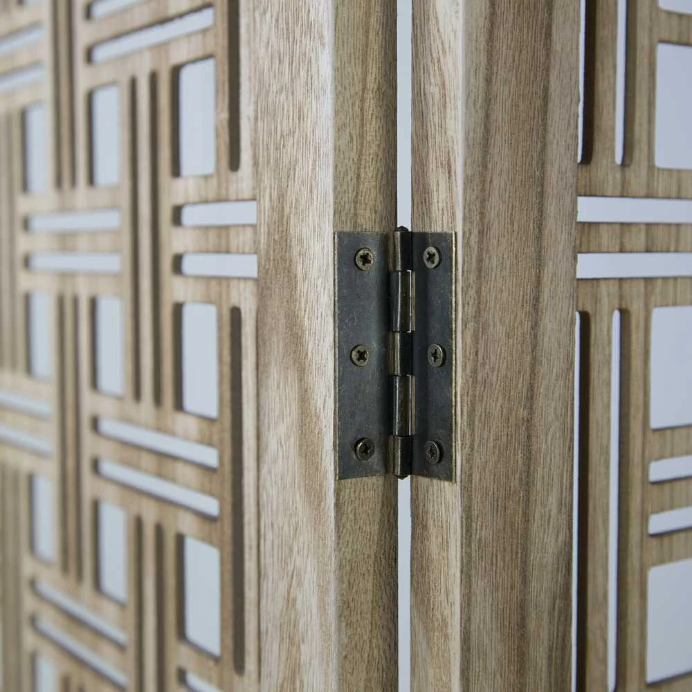 Homestyle4U Kambario pertvara, 120x1,7x170 cm, ruda