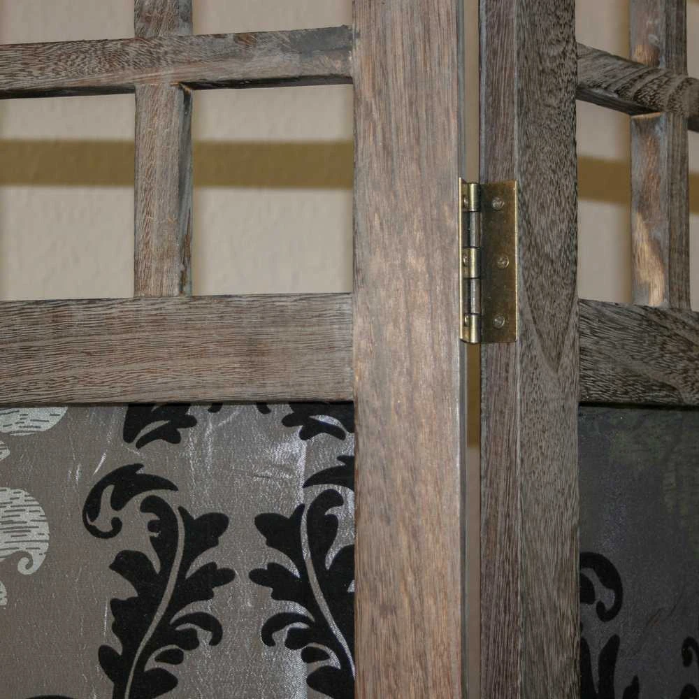 Homestyle4U Kambario pertvara, 120x2x170 cm, ruda