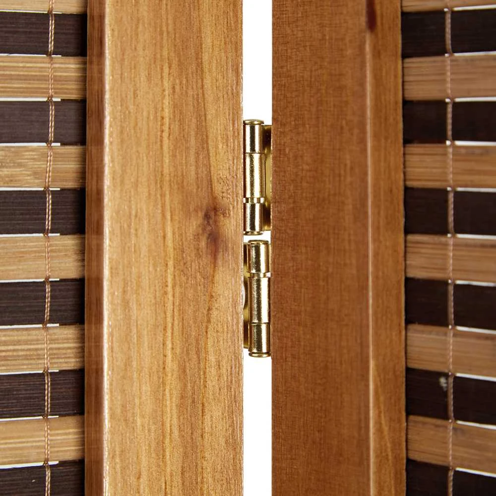 Homestyle4U Kambario pertvara, 132x2,2x175 cm, ruda