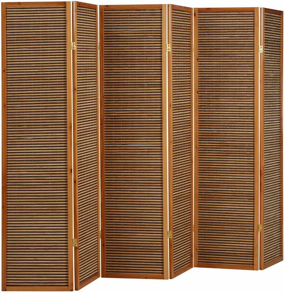Homestyle4U Kambario pertvara, 264x2.2x175 cm, ruda