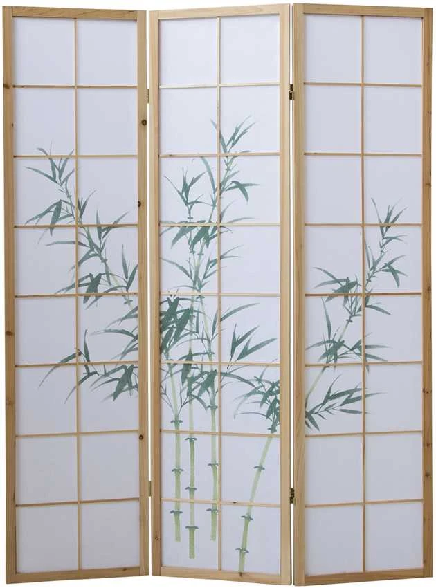 Homestyle4U Kambario pertvara, 132x2.2x175 cm, ruda
