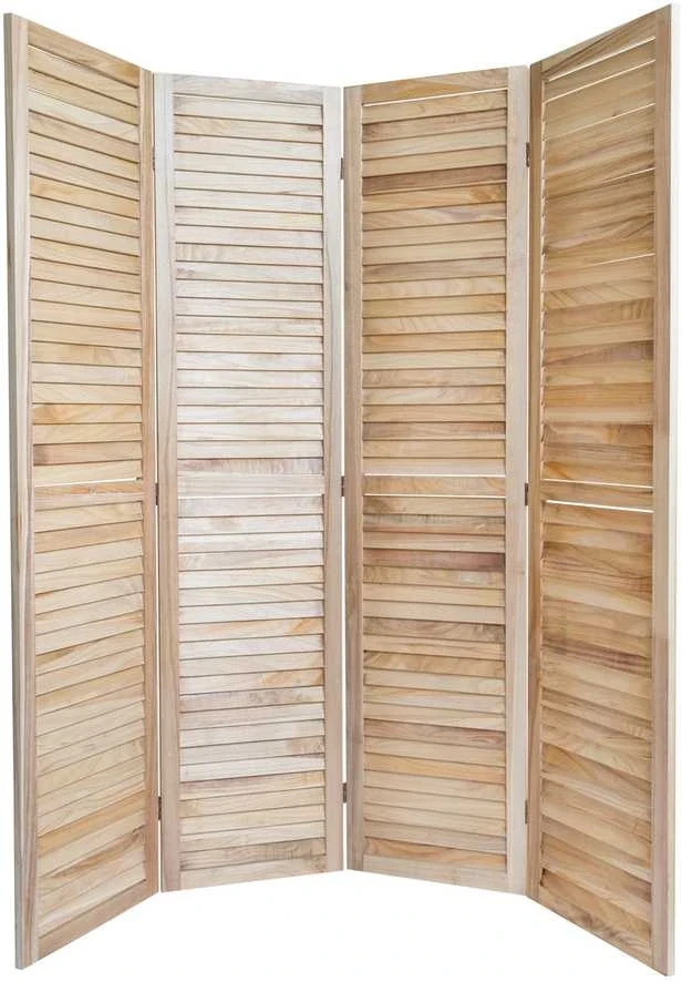 Homestyle4U Kambario pertvara, 160x2x170 cm, ruda