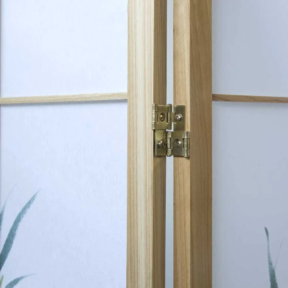 Homestyle4U Kambario pertvara, 132x2.2x175 cm, ruda