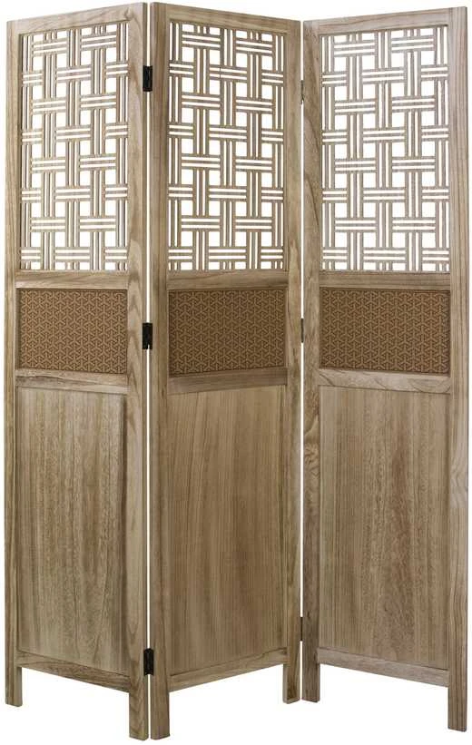 Homestyle4U Kambario pertvara, 120x1,7x170 cm, ruda