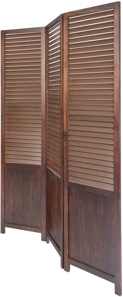 Homestyle4U Kambario pertvara, 120x2x170 cm, ruda, medinė