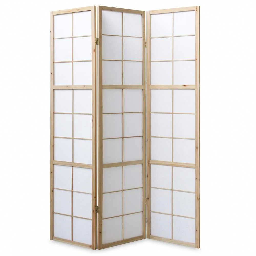 Homestyle4U Kambario pertvara, 132x2.2x175 cm, ruda