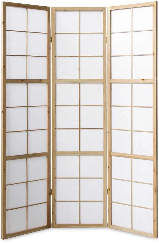 Homestyle4U Kambario pertvara, 132x2.2x175 cm, ruda