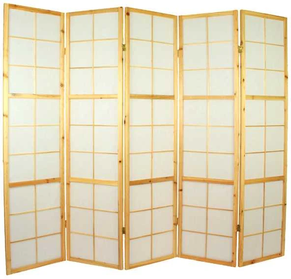 Homestyle4U Kambario pertvara, 220x2.2x175 cm, balta
