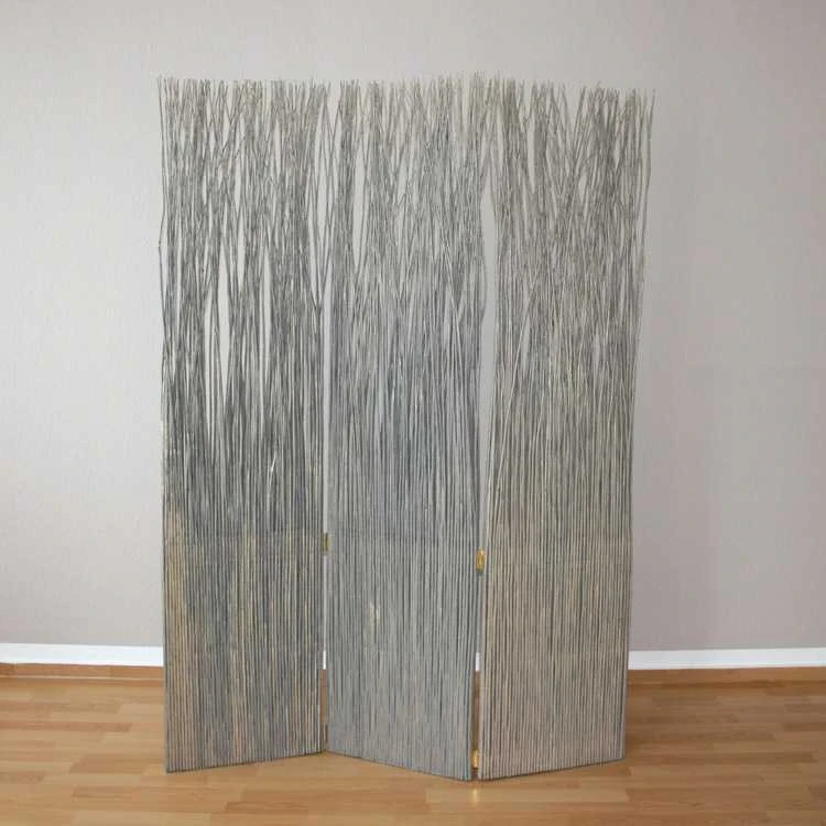 Homestyle4U Kambario pertvara, 120x3x170 cm, pilka