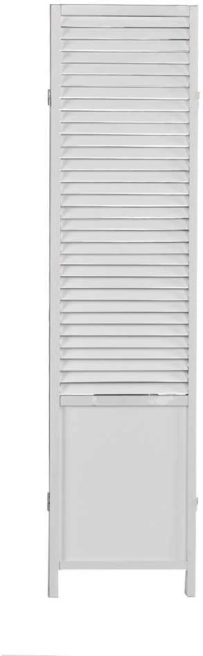 Homestyle4U Kambario pertvara, 130x2,2x175 cm, balta