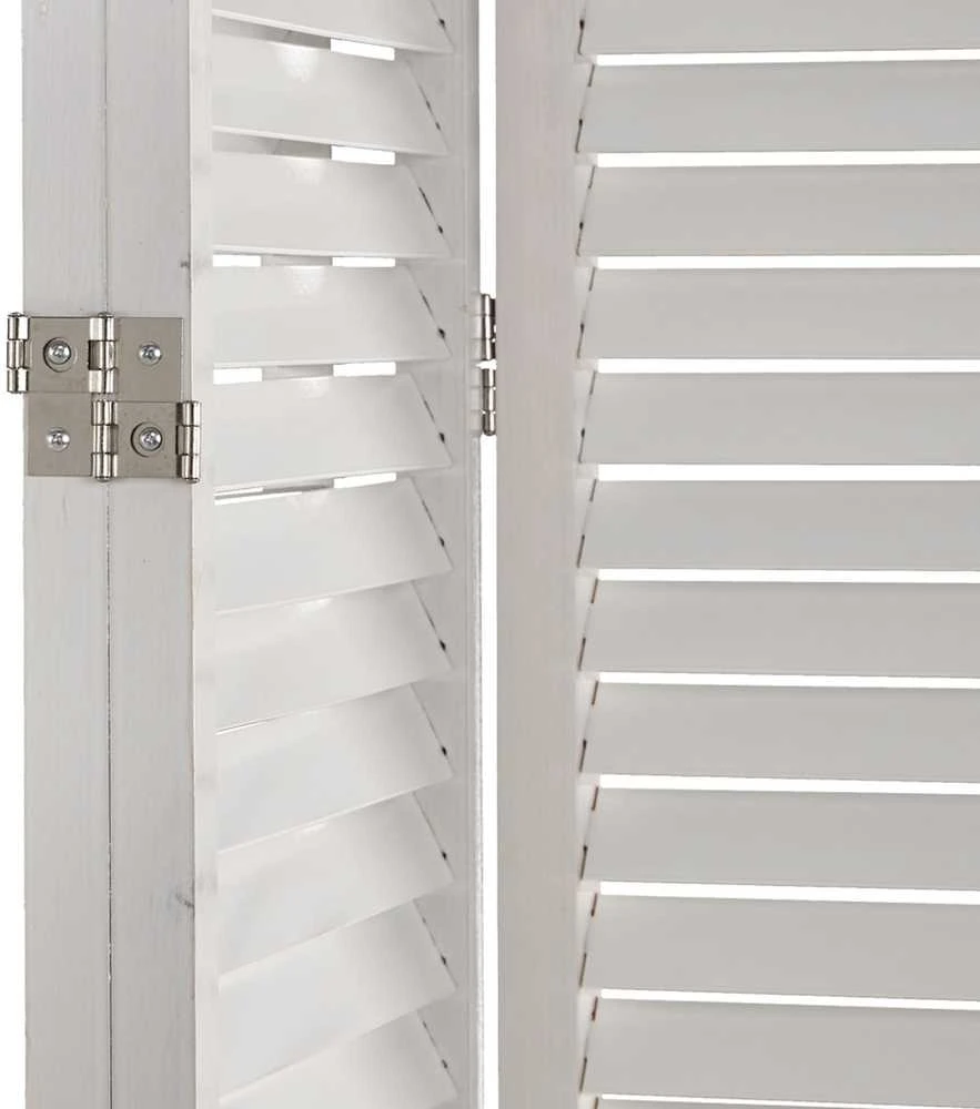 Homestyle4U Kambario pertvara, 130x2,2x175 cm, balta