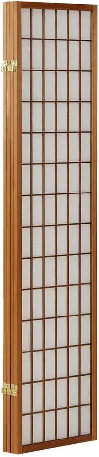 Homestyle4U Kambario pertvara, 176x2,2x175 cm, ruda