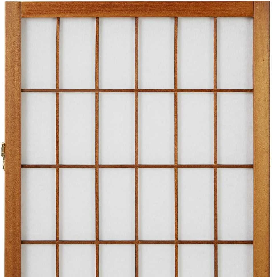 Homestyle4U Kambario pertvara, 176x2,2x175 cm, ruda