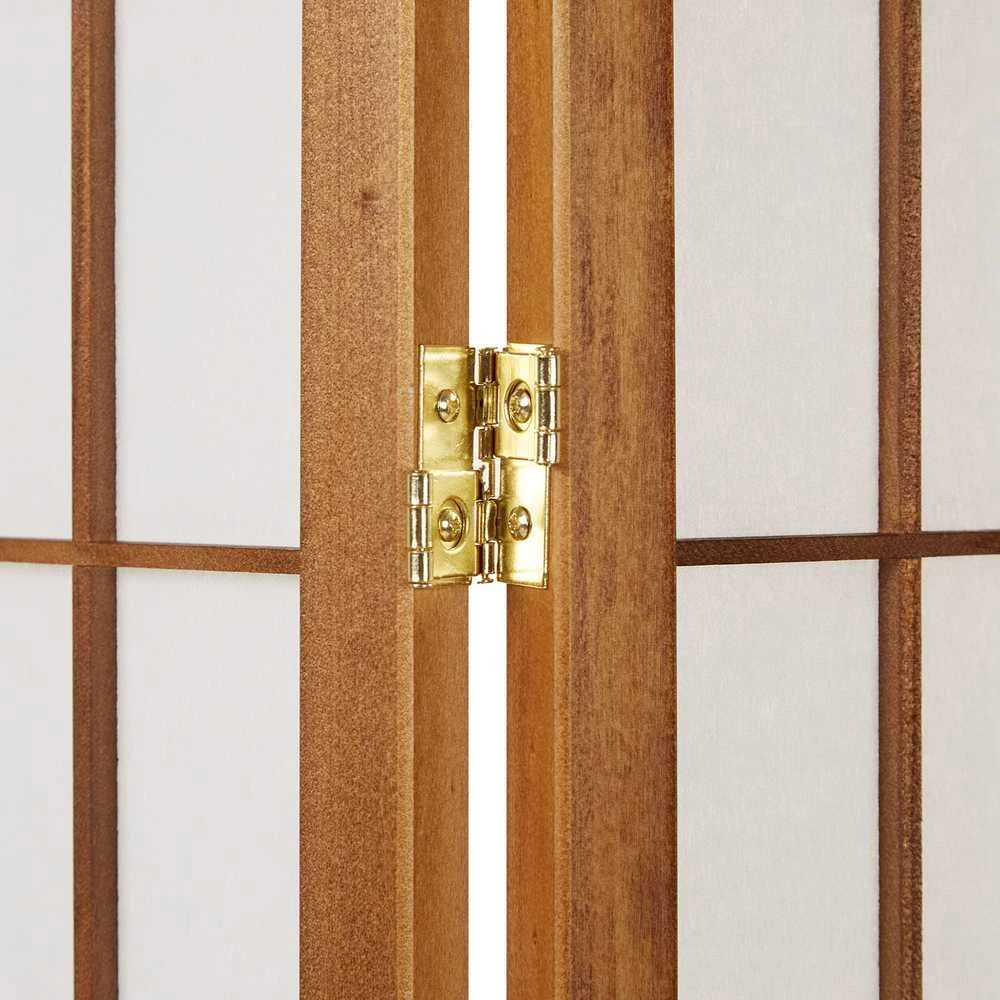Homestyle4U Kambario pertvara, 176x2,2x175 cm, ruda