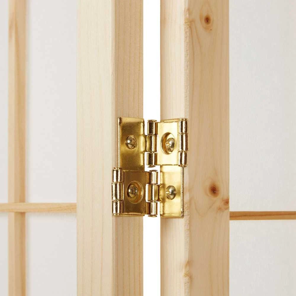 Homestyle4U Kambario pertvara, 264x2,2x175 cm, ruda
