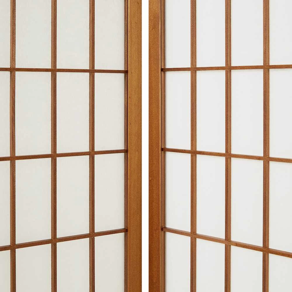 Homestyle4U Kambario pertvara, 220x2,2x175 cm, ruda