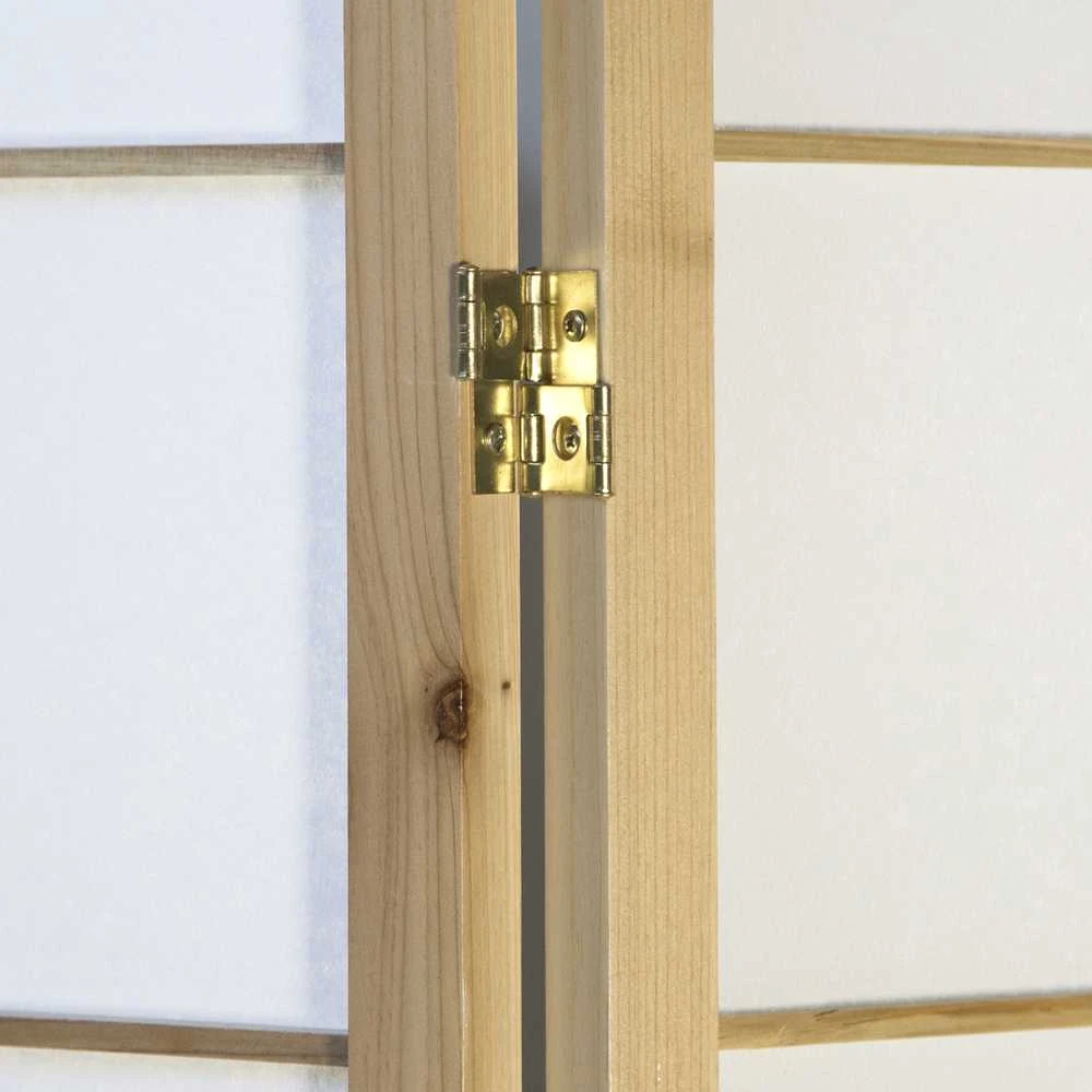 Homestyle4U Kambario pertvara, 176x2,2x175 cm, ruda